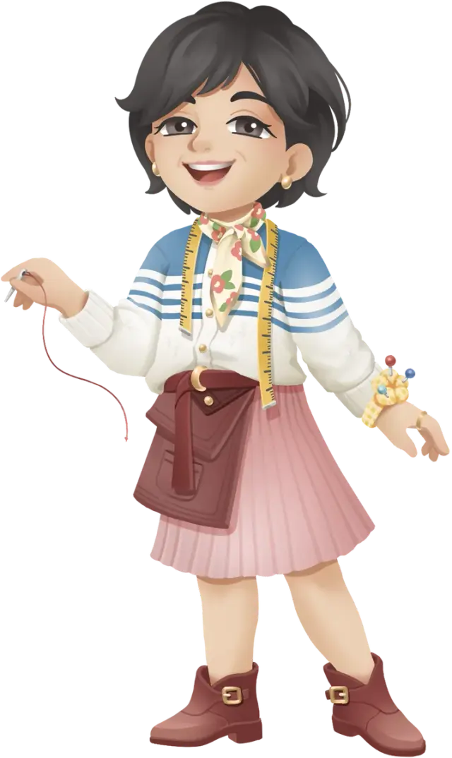 Official Loftia artwork of the NPC Linda