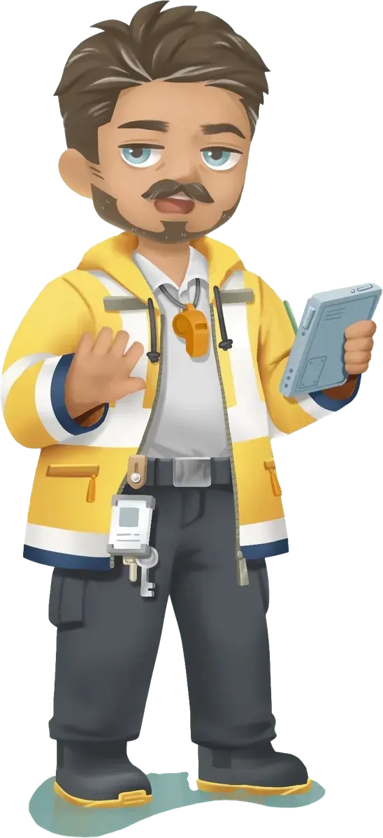 Official Loftia artwork of the NPC Cliff